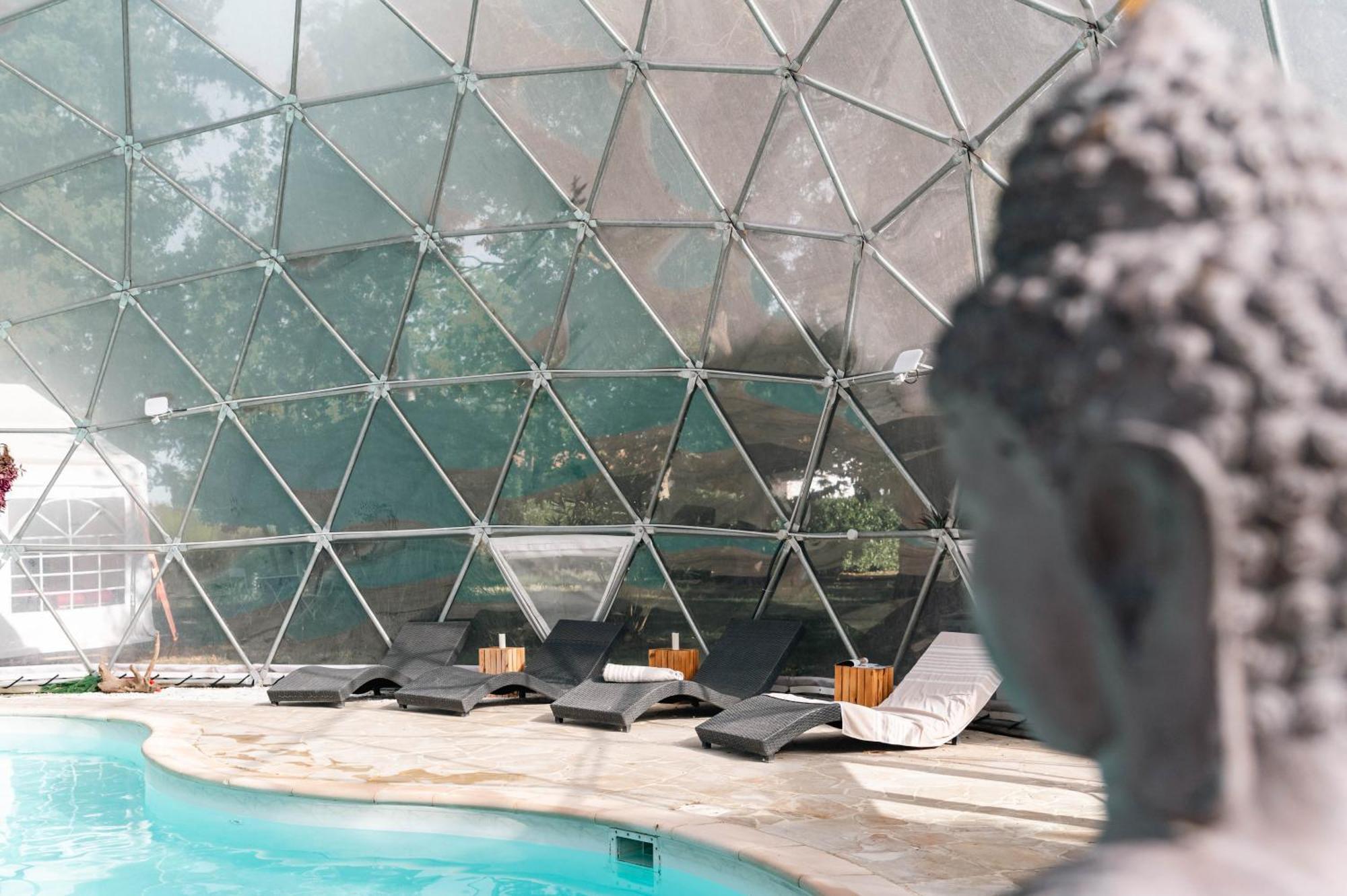 Mas Du Versadou, Dans Un Espace Naturel Protege, Piscine Couverte Chauffee Toute L'Annee, Spa Et Salle De Jeux Saint-Gilles  Exteriör bild